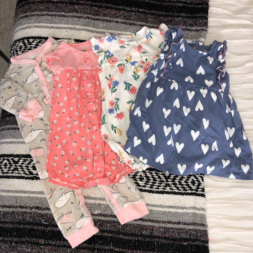 Carter’s 9 month Baby Girl Set